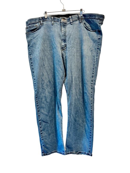 Wrangler Other - Wrangler Authentics Men’s Comfort Flex Waist Relaxed Fit Jeans 46x30 Light Blue